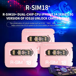 R-SIM 18+ sblocco iPhone 5G iOS16 compatibile iPhone 11-14
