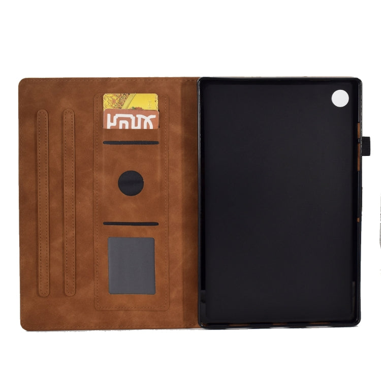 Custodia Smart Tablet in pelle goffrata Tower, For Samsung Galaxy Tab A8 10.5 2021 X205, For iPad 10.2 2021/2020/2019 / 10.5 2019/2017, For iPad 10th Gen 10.9 2022, For iPad Air / Air 2 / 9.7 2017 / 9.7 2018