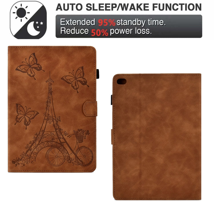 Custodia Smart Tablet in pelle goffrata Tower, For iPad mini 5 / 4 / 3 / 2 / 1, For iPad mini 2024 / mini 6, For iPad Pro 11 2021/2020/2018 / Air 10.9 2020, For Amazon Kindle Fire HD8 2022/2020