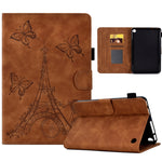 Custodia Smart Tablet in pelle goffrata Tower, For iPad mini 5 / 4 / 3 / 2 / 1, For iPad mini 2024 / mini 6, For iPad Pro 11 2021/2020/2018 / Air 10.9 2020, For Amazon Kindle Fire HD8 2022/2020