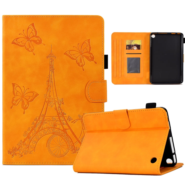 Custodia Smart Tablet in pelle goffrata Tower, For iPad mini 5 / 4 / 3 / 2 / 1, For iPad mini 2024 / mini 6, For iPad Pro 11 2021/2020/2018 / Air 10.9 2020, For Amazon Kindle Fire HD8 2022/2020
