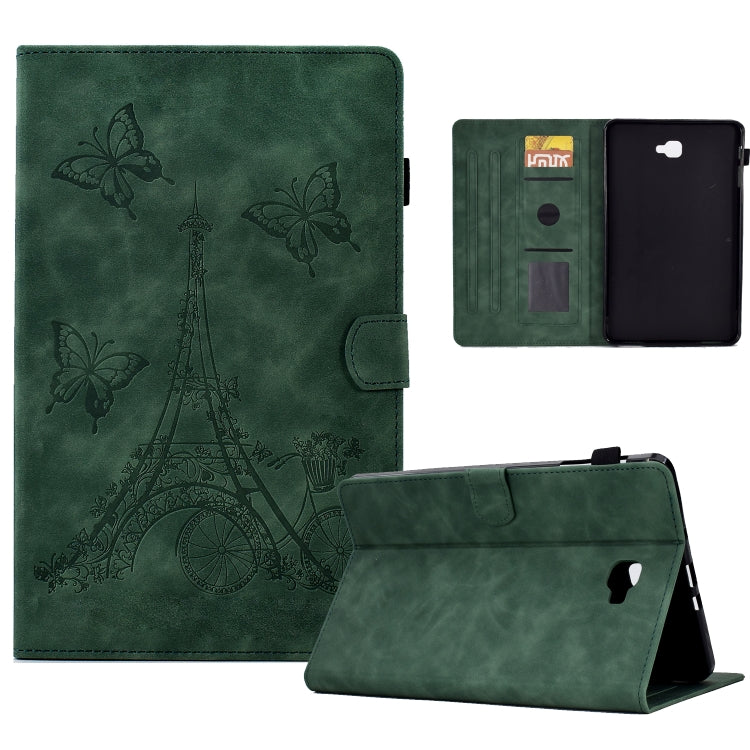 Custodia Smart Tablet in pelle goffrata Tower, For Samsung Galaxy Tab S6 Lite P610, For Samsung Galaxy Tab A 8.0 T350, For Samsung Galaxy Tab A7 10.4 2020 T500, For Samsung Galaxy Tab A 10.1 2016 T580