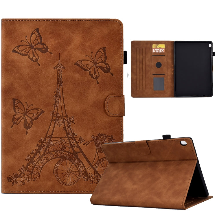 Custodia Smart Tablet in pelle goffrata Tower, For Lenovo M10, For Lenovo Tab M10 Gen 2, For Lenovo M10 Plus, For Lenovo Tab M10 Plus 3rd Gen