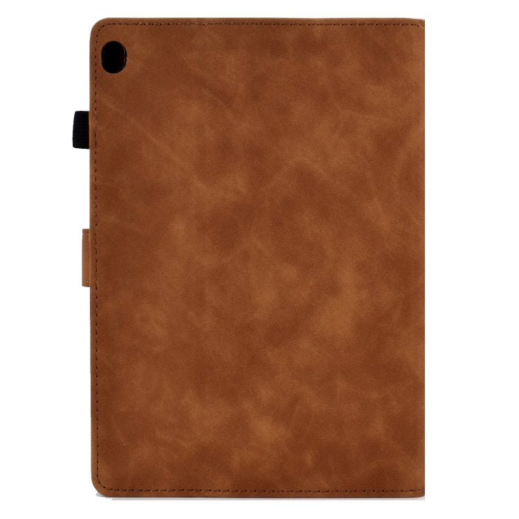 Custodia Smart Tablet in pelle goffrata Tower, For Lenovo M10, For Lenovo Tab M10 Gen 2, For Lenovo M10 Plus, For Lenovo Tab M10 Plus 3rd Gen