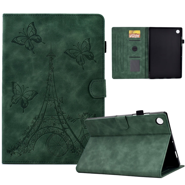Custodia Smart Tablet in pelle goffrata Tower, For Lenovo M10, For Lenovo Tab M10 Gen 2, For Lenovo M10 Plus, For Lenovo Tab M10 Plus 3rd Gen