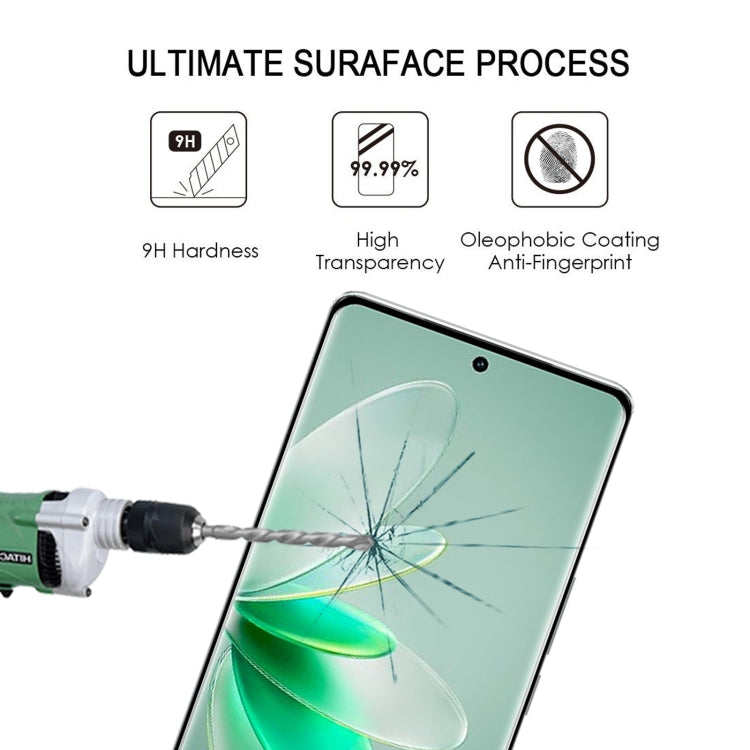 Pellicola in vetro temperato a schermo intero con bordo curvo 3D, For vivo S16 / S16 Pro (1 PC), For vivo S16 / S16 Pro(25 PCS)