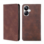Custodia per telefono in pelle con vibrazione orizzontale magnetica Skin Feel, For OPPO Reno9 5G / Reno9 Pro 5G, For OPPO Reno9 Pro+ 5G, For Realme 10 Pro 5G, For Realme 10 Pro+ 5G