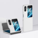 Custodia per telefono PC Skin Feel, For OPPO Find N2 Flip, For OPPO Find N2, For OPPO Find N2 Flip Light Blue, For OPPO Find N2 Light Blue