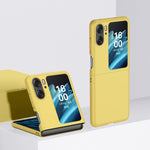Custodia per telefono PC Skin Feel, For OPPO Find N2 Flip, For OPPO Find N2, For OPPO Find N2 Flip Light Blue, For OPPO Find N2 Light Blue