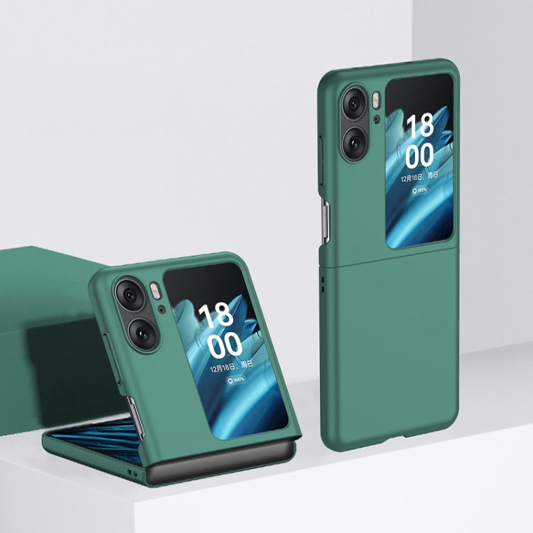 Custodia per telefono PC Skin Feel, For OPPO Find N2 Flip, For OPPO Find N2, For OPPO Find N2 Flip Light Blue, For OPPO Find N2 Light Blue