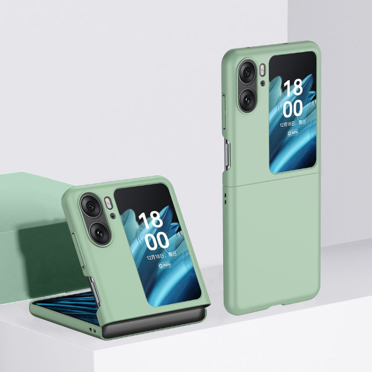 Custodia per telefono PC Skin Feel, For OPPO Find N2 Flip, For OPPO Find N2, For OPPO Find N2 Flip Light Blue, For OPPO Find N2 Light Blue