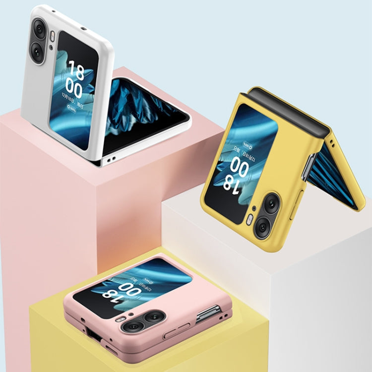 Custodia per telefono PC Skin Feel, For OPPO Find N2 Flip, For OPPO Find N2, For OPPO Find N2 Flip Light Blue, For OPPO Find N2 Light Blue