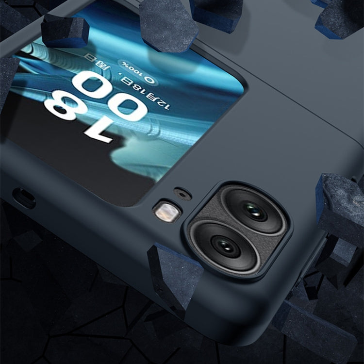 Custodia per telefono PC Skin Feel, For OPPO Find N2 Flip, For OPPO Find N2, For OPPO Find N2 Flip Light Blue, For OPPO Find N2 Light Blue
