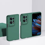 Custodia per telefono PC Skin Feel, For OPPO Find N2 Flip, For OPPO Find N2, For OPPO Find N2 Flip Light Blue, For OPPO Find N2 Light Blue
