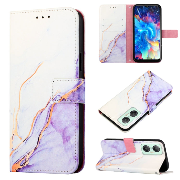 Cassa del telefono di cuoio di vibrazione del modello di marmo PT003, For Infinix Hot 20 4G X6826, For Infinix Hot 20 5G X666 X66B, For Infinix Hot 20 Play, For Infinix Hot 20S / 20 Pro X6827