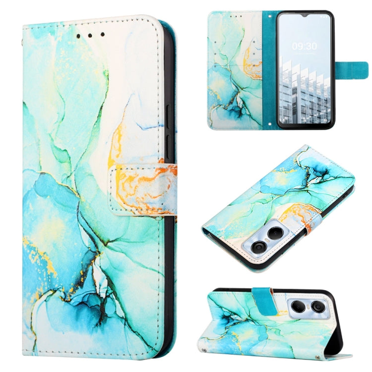 Cassa del telefono di cuoio di vibrazione del modello di marmo PT003, For Infinix Smart 7 X6515, For Tecno Pop 6 Pro, For Tecno Pova 4 LG7N, For Tecno Pova 4 Pro LG8N