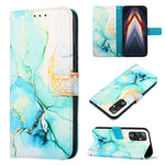 Cassa del telefono di cuoio di vibrazione del modello di marmo PT003, For Infinix Smart 7 X6515, For Tecno Pop 6 Pro, For Tecno Pova 4 LG7N, For Tecno Pova 4 Pro LG8N