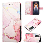 Cassa del telefono di cuoio di vibrazione del modello di marmo PT003, For Infinix Smart 7 X6515, For Tecno Pop 6 Pro, For Tecno Pova 4 LG7N, For Tecno Pova 4 Pro LG8N