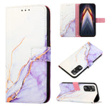 Cassa del telefono di cuoio di vibrazione del modello di marmo PT003, For Infinix Smart 7 X6515, For Tecno Pop 6 Pro, For Tecno Pova 4 LG7N, For Tecno Pova 4 Pro LG8N