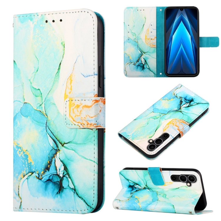 Cassa del telefono di cuoio di vibrazione del modello di marmo PT003, For Tecno Pova Neo 2 LG6N, For BLU View 2 2020 / 2022, For Moxee M2160, For Google Pixel 7a