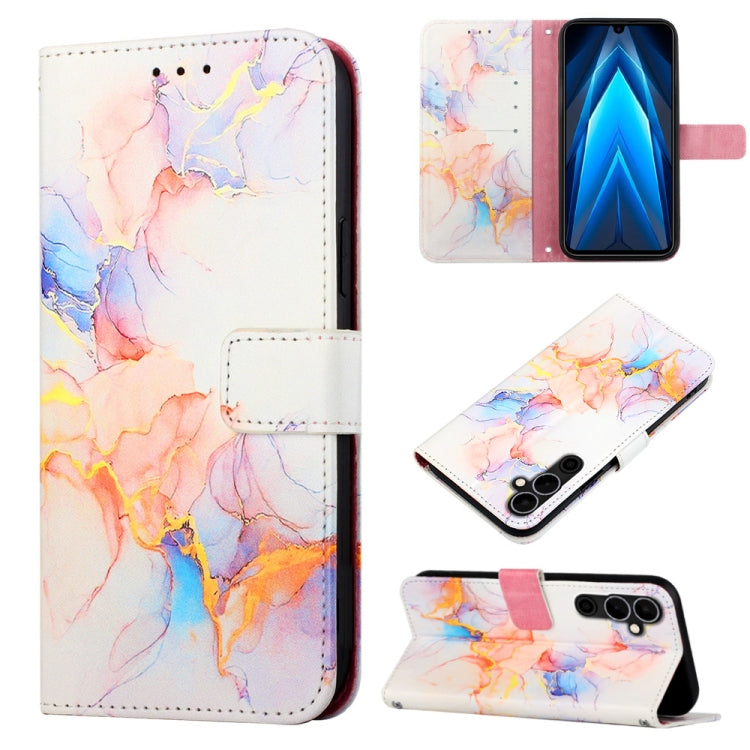 Cassa del telefono di cuoio di vibrazione del modello di marmo PT003, For Tecno Pova Neo 2 LG6N, For BLU View 2 2020 / 2022, For Moxee M2160, For Google Pixel 7a