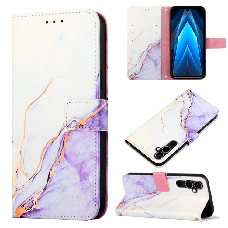 Cassa del telefono di cuoio di vibrazione del modello di marmo PT003, For Tecno Pova Neo 2 LG6N, For BLU View 2 2020 / 2022, For Moxee M2160, For Google Pixel 7a