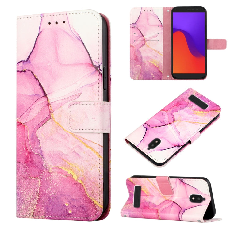 Cassa del telefono di cuoio di vibrazione del modello di marmo PT003, For Tecno Pova Neo 2 LG6N, For BLU View 2 2020 / 2022, For Moxee M2160, For Google Pixel 7a