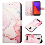 Cassa del telefono di cuoio di vibrazione del modello di marmo PT003, For Tecno Pova Neo 2 LG6N, For BLU View 2 2020 / 2022, For Moxee M2160, For Google Pixel 7a