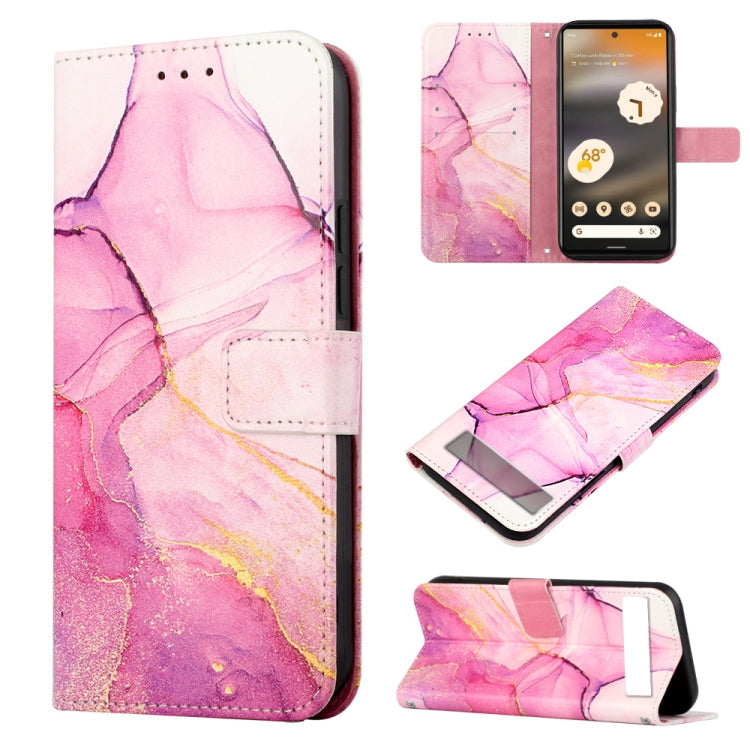 Cassa del telefono di cuoio di vibrazione del modello di marmo PT003, For Tecno Pova Neo 2 LG6N, For BLU View 2 2020 / 2022, For Moxee M2160, For Google Pixel 7a