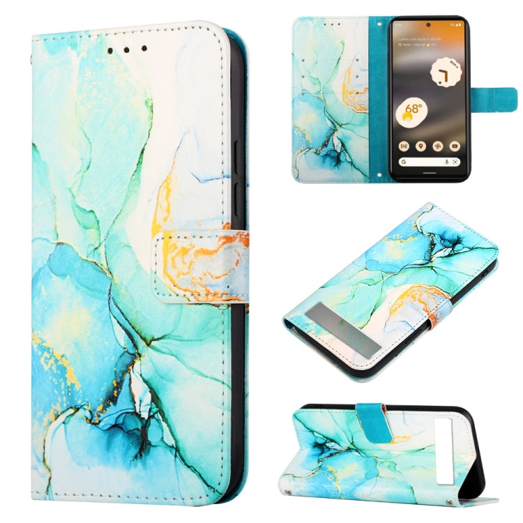 Cassa del telefono di cuoio di vibrazione del modello di marmo PT003, For Tecno Pova Neo 2 LG6N, For BLU View 2 2020 / 2022, For Moxee M2160, For Google Pixel 7a