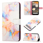 Cassa del telefono di cuoio di vibrazione del modello di marmo PT003, For Tecno Pova Neo 2 LG6N, For BLU View 2 2020 / 2022, For Moxee M2160, For Google Pixel 7a