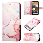 Cassa del telefono di cuoio di vibrazione del modello di marmo PT003, For Tecno Pova Neo 2 LG6N, For BLU View 2 2020 / 2022, For Moxee M2160, For Google Pixel 7a