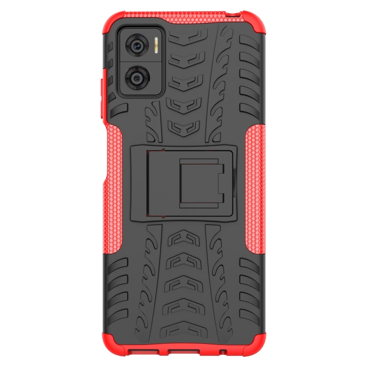 Gomma Texture TPU + Custodia per telefono PC con supporto, For Motorola Moto E22, For OPPO A57 5G / OnePlus Nord N300, For Samsung Galaxy S23+ 5G, For Samsung Galaxy A14 5G