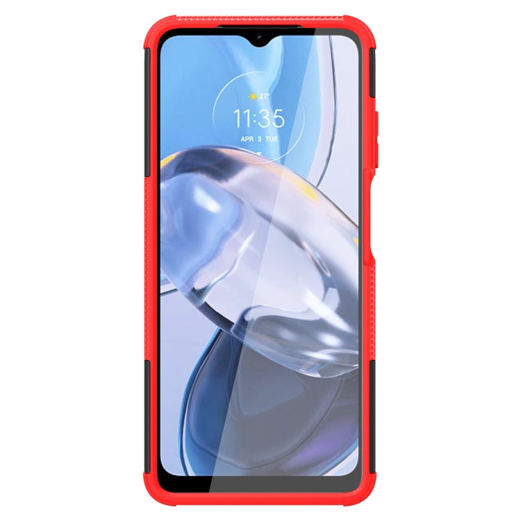 Gomma Texture TPU + Custodia per telefono PC con supporto, For Motorola Moto E22, For OPPO A57 5G / OnePlus Nord N300, For Samsung Galaxy S23+ 5G, For Samsung Galaxy A14 5G