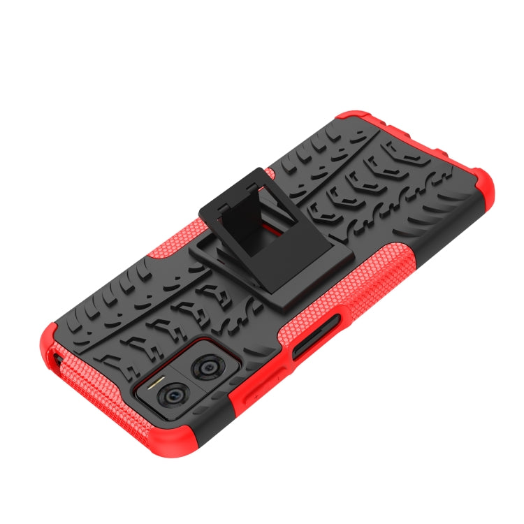 Gomma Texture TPU + Custodia per telefono PC con supporto, For Motorola Moto E22, For OPPO A57 5G / OnePlus Nord N300, For Samsung Galaxy S23+ 5G, For Samsung Galaxy A14 5G