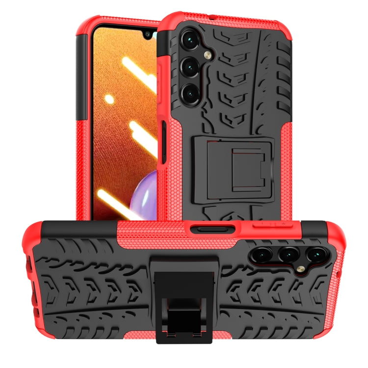 Gomma Texture TPU + Custodia per telefono PC con supporto, For Motorola Moto E22, For OPPO A57 5G / OnePlus Nord N300, For Samsung Galaxy S23+ 5G, For Samsung Galaxy A14 5G
