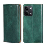 Custodia per telefono in pelle magnetica tinta unita a olio lucido, For OPPO Reno9 5G / Reno9 Pro 5G, For OPPO Reno9 Pro+ 5G, For Realme 10 Pro 5G, For Realme 10 Pro+ 5G
