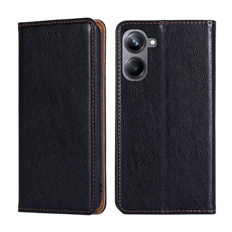 Custodia per telefono in pelle magnetica tinta unita a olio lucido, For OPPO Reno9 5G / Reno9 Pro 5G, For OPPO Reno9 Pro+ 5G, For Realme 10 Pro 5G, For Realme 10 Pro+ 5G