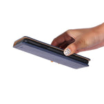 Custodia per telefono in pelle magnetica tinta unita a olio lucido, For vivo X90 Pro 5G