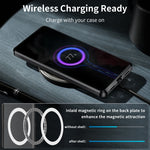 Custodia magnetica in metallo satinato per Samsung Galaxy S23
