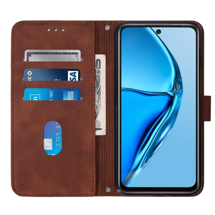 Custodia per cellulare in pelle con flip in rilievo 3D a tracolla, For Infinix Hot 20 4G, For Infinix Hot 20 5G, For Infinix Hot 20 Play, For Infinix Hot 20S/20 Pro