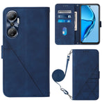 Custodia per cellulare in pelle con flip in rilievo 3D a tracolla, For Infinix Hot 20 4G, For Infinix Hot 20 5G, For Infinix Hot 20 Play, For Infinix Hot 20S/20 Pro