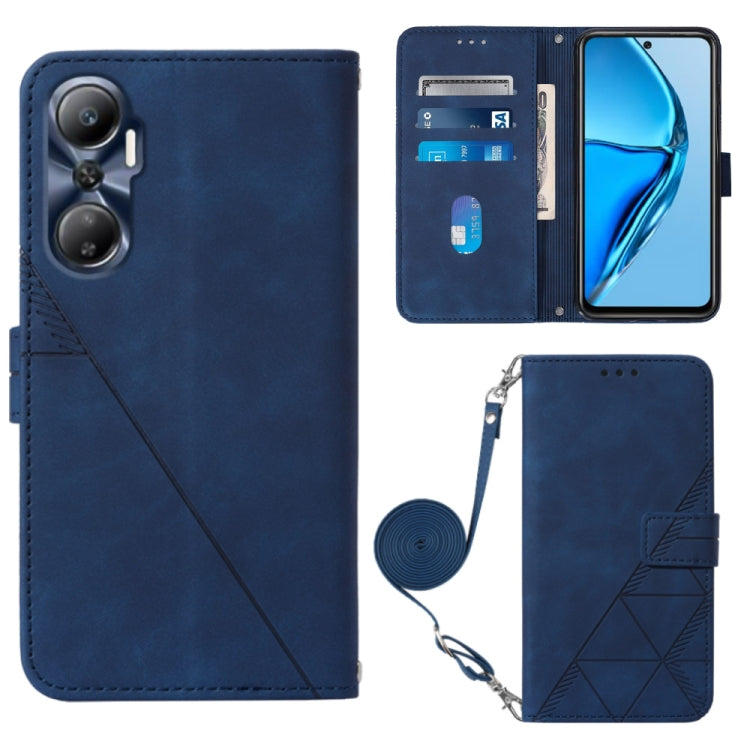 Custodia per cellulare in pelle con flip in rilievo 3D a tracolla, For Infinix Hot 20 4G, For Infinix Hot 20 5G, For Infinix Hot 20 Play, For Infinix Hot 20S/20 Pro