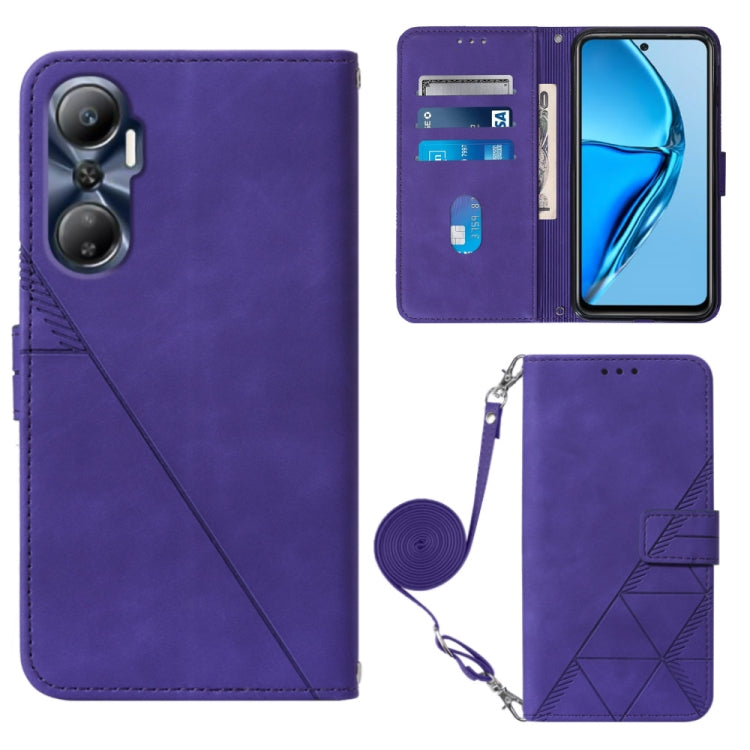 Custodia per cellulare in pelle con flip in rilievo 3D a tracolla, For Infinix Hot 20 4G, For Infinix Hot 20 5G, For Infinix Hot 20 Play, For Infinix Hot 20S/20 Pro