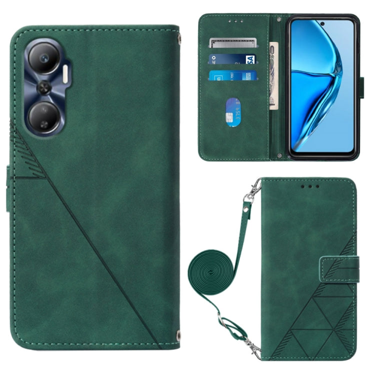 Custodia per cellulare in pelle con flip in rilievo 3D a tracolla, For Infinix Hot 20 4G, For Infinix Hot 20 5G, For Infinix Hot 20 Play, For Infinix Hot 20S/20 Pro