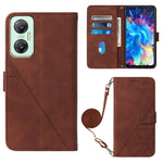 Custodia per cellulare in pelle con flip in rilievo 3D a tracolla, For Infinix Hot 20 4G, For Infinix Hot 20 5G, For Infinix Hot 20 Play, For Infinix Hot 20S/20 Pro