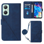 Custodia per cellulare in pelle con flip in rilievo 3D a tracolla, For Infinix Hot 20 4G, For Infinix Hot 20 5G, For Infinix Hot 20 Play, For Infinix Hot 20S/20 Pro