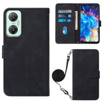Custodia per cellulare in pelle con flip in rilievo 3D a tracolla, For Infinix Hot 20 4G, For Infinix Hot 20 5G, For Infinix Hot 20 Play, For Infinix Hot 20S/20 Pro
