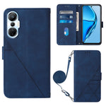 Custodia per cellulare in pelle con flip in rilievo 3D a tracolla, For Infinix Hot 20 4G, For Infinix Hot 20 5G, For Infinix Hot 20 Play, For Infinix Hot 20S/20 Pro