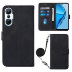 Custodia per cellulare in pelle con flip in rilievo 3D a tracolla, For Infinix Hot 20 4G, For Infinix Hot 20 5G, For Infinix Hot 20 Play, For Infinix Hot 20S/20 Pro
